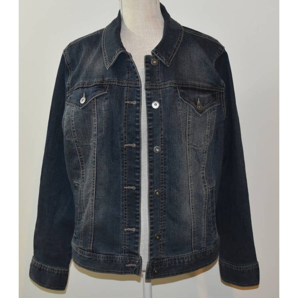 XL **  Womens Denim Jacket * Style & Co Denim